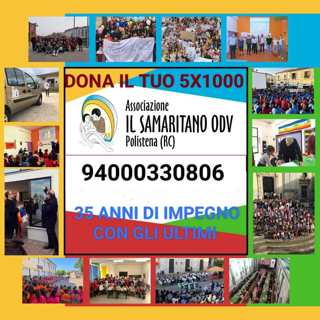 Dona il tuo 8×1000 al Samaritano