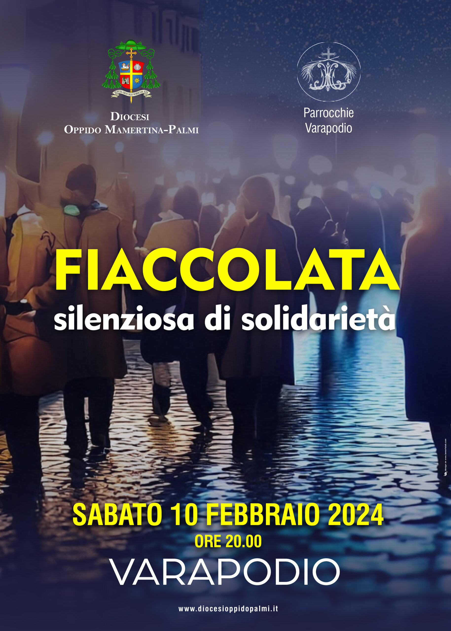 Fiaccolata silenziosa di solidarietà