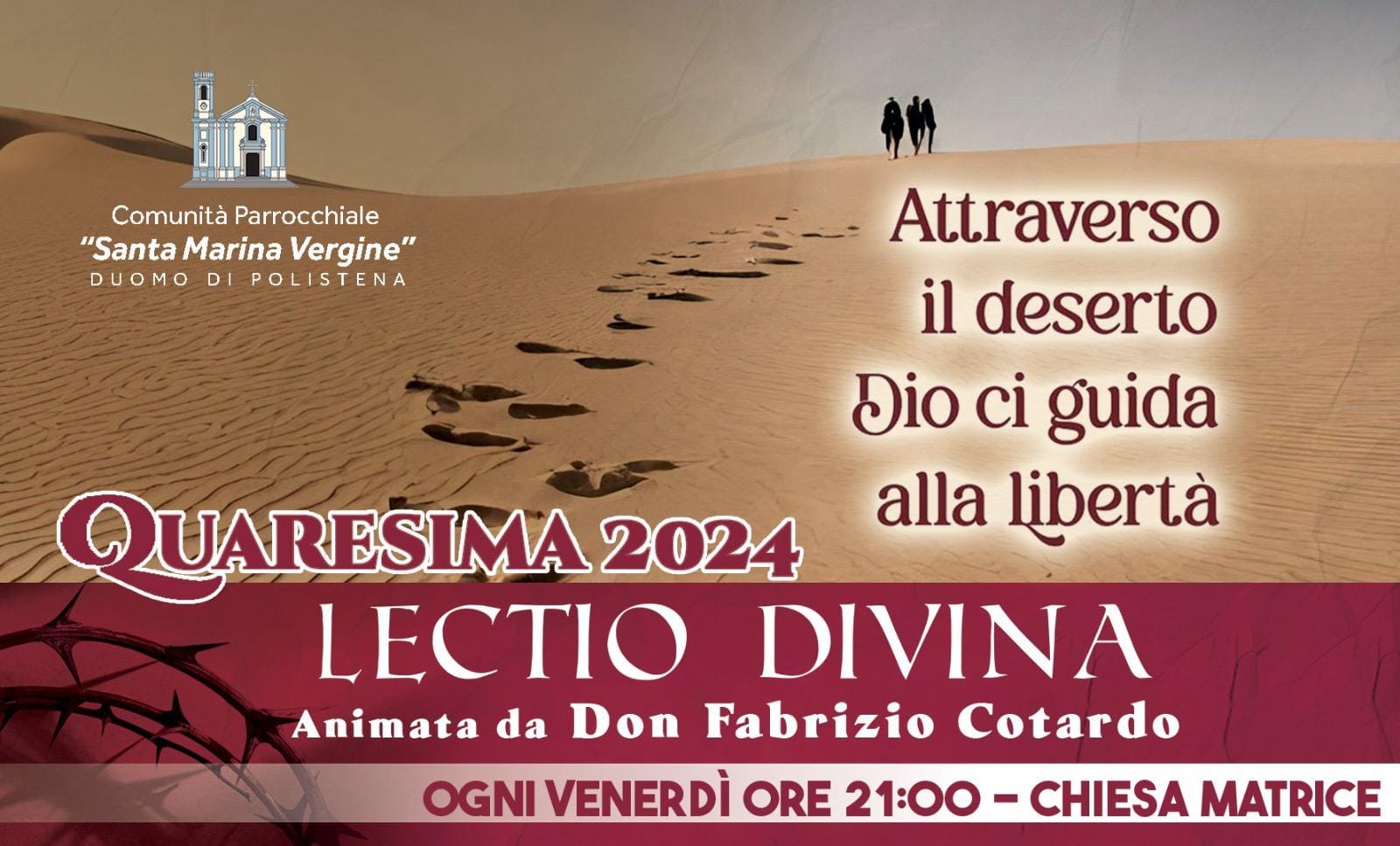 Lectio Divina-secondo incontro venerdì 23 febbraio