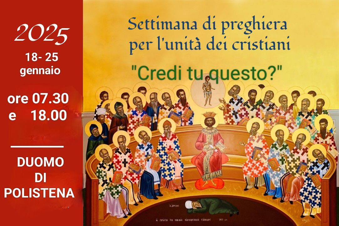 Settimana di preghiera per l’unità dei cristiani