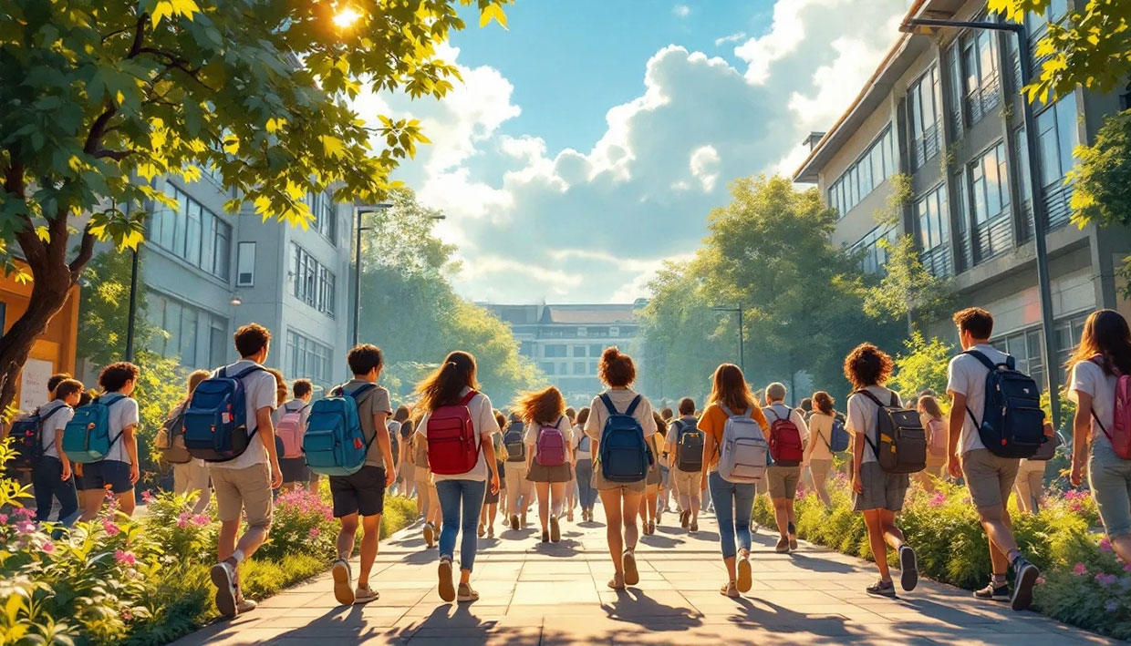 Ripartiamo da “pellegrini di speranza” – il messaggio del Parroco agli studenti all’inizio del nuovo anno scolastico